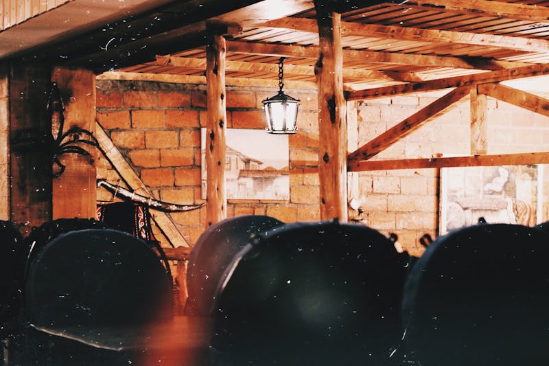 Imos Pizza restaurant interior with warm and welcoming dining atmosphere